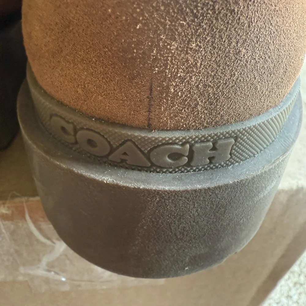 Coach Men’s Citysole Signature Canvas Boots